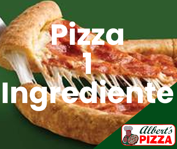 SUPER PIZZA DE 1 INGREDIENTE