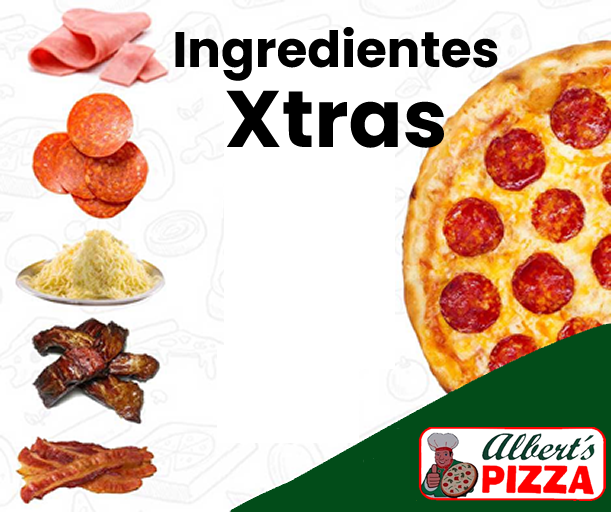 INGREDIENTES EXTRAS JA - PE - LO - CHI - CE